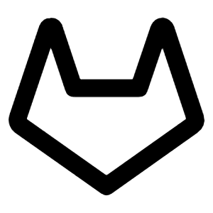 Gitlab Icon from Lucide Line Set
