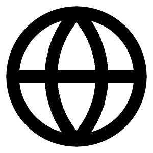 Globe Icon from Lucide Line Set