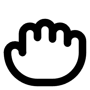 Grab Icon from Lucide Line Set