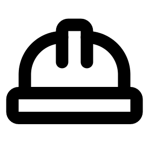 Hard Hat Icon from Lucide Line Set