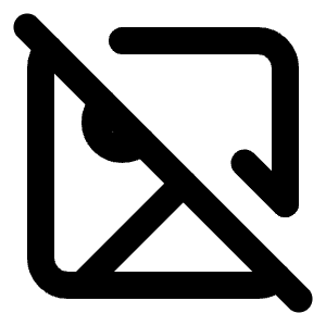 Image Off Icon from Lucide Line Set