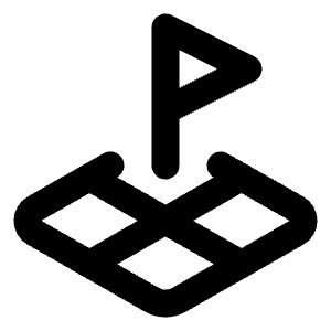 Land Plot Icon from Lucide Line Set