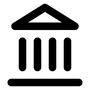 Landmark Icon from Lucide Line Set