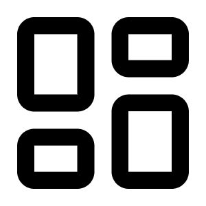 Layout Dashboard Icon from Lucide Line Set