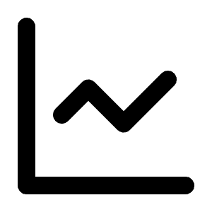 Line Chart Icon from Lucide Line Set