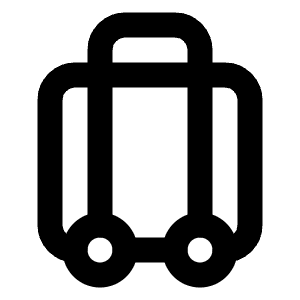 Luggage Icon from Lucide Line Set