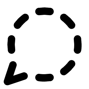 Message Circle Dashed Icon from Lucide Line Set