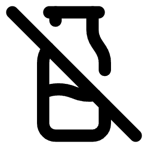 Milk Off Icon from Lucide Line Set
