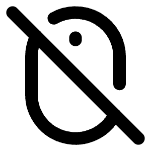 Mouse Off Icon from Lucide Line Set