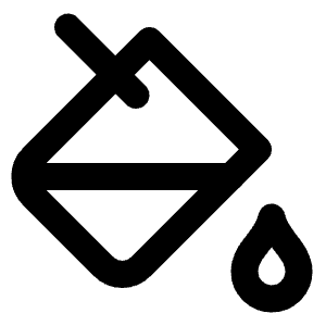 Paint Bucket Icon from Lucide Line Set