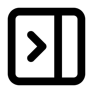 Panel Right Close Icon from Lucide Line Set