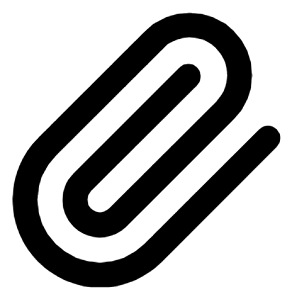 Paperclip Icon from Lucide Line Set
