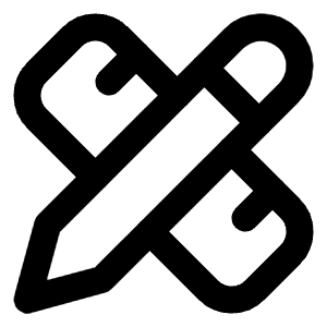 Pencil Ruler Icon from Lucide Line Set