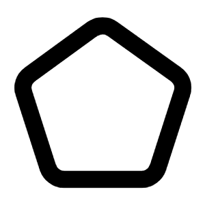 Pentagon Icon from Lucide Line Set