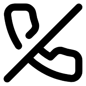 Phone Off Icon from Lucide Line Set