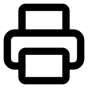 Printer Icon from Lucide Line Set