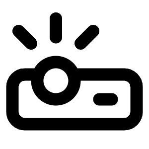 Projector Icon from Lucide Line Set