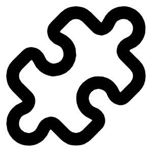 Puzzle Icon from Lucide Line Set