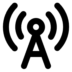 Radio Tower Icon from Lucide Line Set