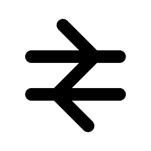 Rail Symbol Icon from Lucide Line Set