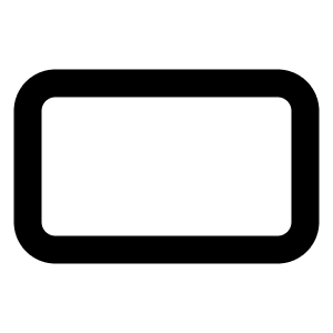 Rectangle Horizontal Icon from Lucide Line Set