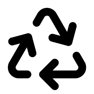 Recycle Icon from Lucide Line Set