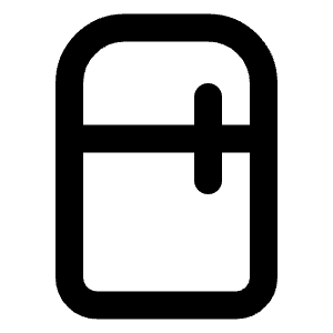 Refrigerator Icon from Lucide Line Set