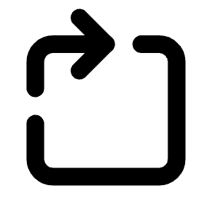 Rotate Cw Square Icon from Lucide Line Set