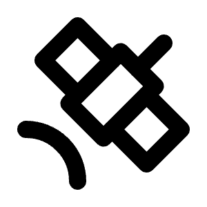 Satellite Icon from Lucide Line Set