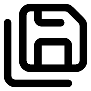 Save All Icon from Lucide Line Set