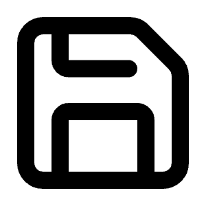 Save Icon from Lucide Line Set