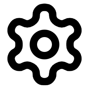 Settings Icon from Lucide Line Set