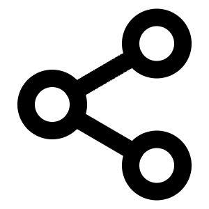 Share 2 Icon from Lucide Line Set