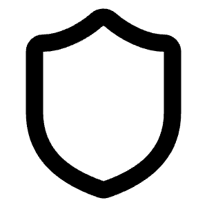 Shield Icon from Lucide Line Set