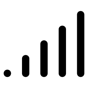 Signal Icon from Lucide Line Set