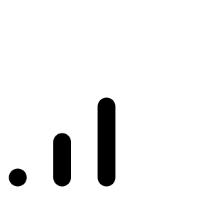 Signal Medium Icon from Lucide Line Set