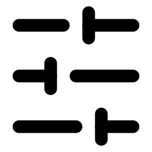 Sliders Horizontal Icon from Lucide Line Set
