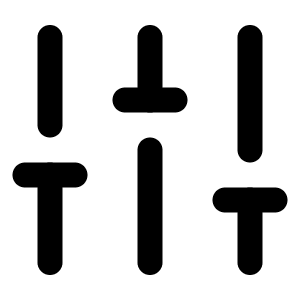 Sliders Vertical Icon from Lucide Line Set