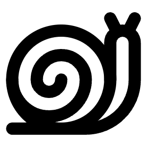 Snail Icon from Lucide Line Set