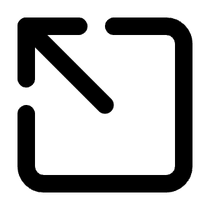 Square Arrow Out Up Left Icon from Lucide Line Set