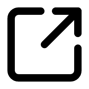 Square Arrow Out Up Right Icon from Lucide Line Set