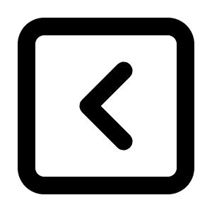 Square Chevron Left Icon from Lucide Line Set