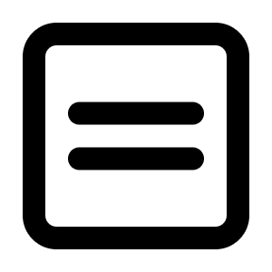 Square Equal Icon from Lucide Line Set