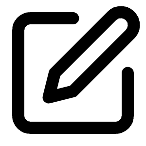 Square Pen Icon from Lucide Line Set