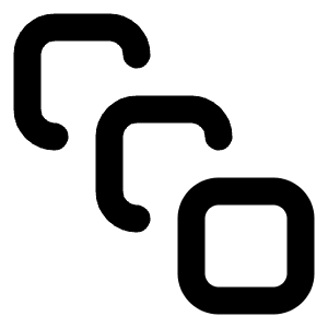 Square Stack Icon from Lucide Line Set