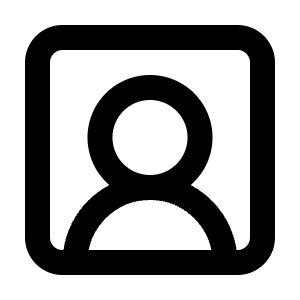 Square User Round Icon from Lucide Line Set