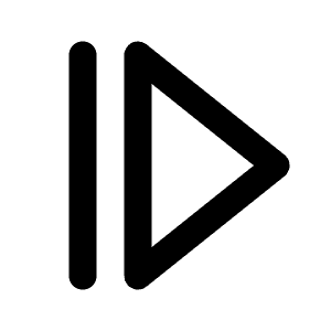 Step Forward Icon from Lucide Line Set