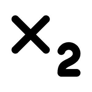 Subscript Icon from Lucide Line Set