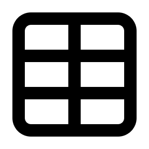 Table Icon from Lucide Line Set