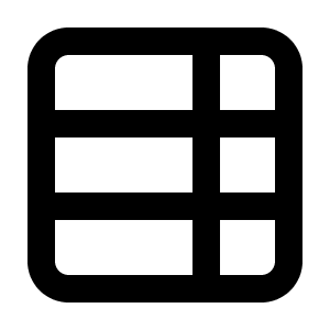 Table Properties Icon from Lucide Line Set